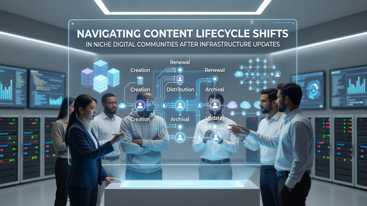 Navigating Content Lifecycle Shifts in Niche Digital Communities After Infrastructure Updates